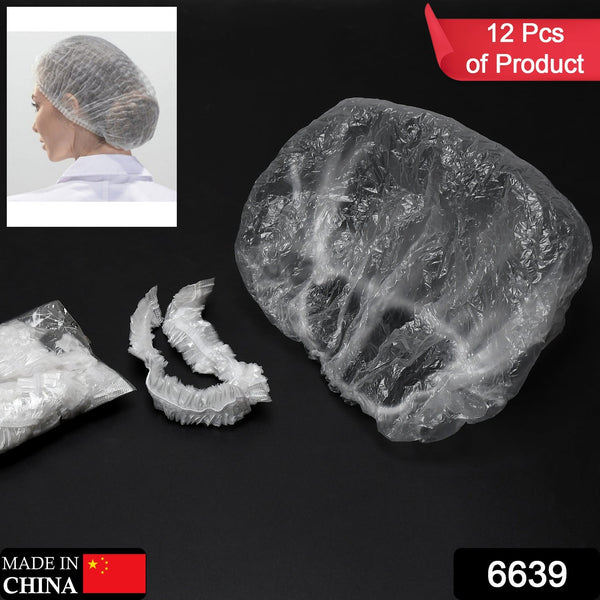 Waterproof plastic hair bath caps Ritonex Globally wrapped