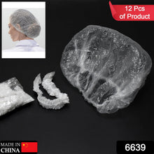 Waterproof plastic hair bath caps Ritonex Globally wrapped