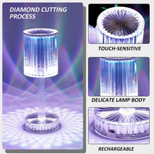 USB Crystal Table Lamp