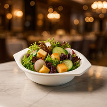 Premium Plastic Serving & Mixing Bowl with Easy-Grip Side Tabs (1 Pc)