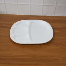 Plastic Large Compartment Dinner Plate / Thali with 4 Sections