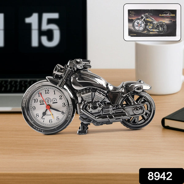 Motorcycle Alarm Clock, Motor Table Clock for Home Decor (1 Pc)