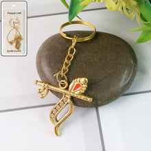 Peacock Flute Keychain Set (2 Pc Mix Design)