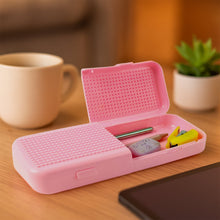 DIY Pixel Art Pencil Box with Building Blocks (1 Set)