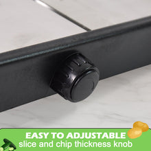 Supermom Adjustable Plastic Slicer, 1-Piece, Black / Silver