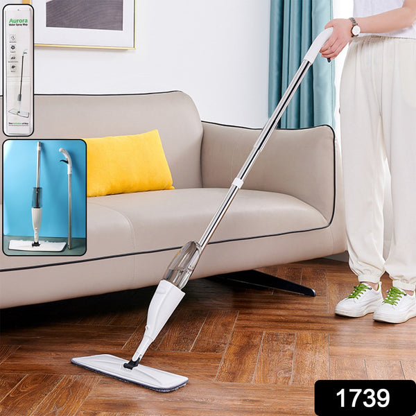 Floor Cleaning Spray Mop with Removable Washable Cleaning Pad